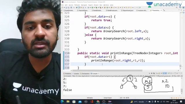 Binary Search Tree | L 19 | Data Structures in Java | Rahul Singla смотреть онлайн