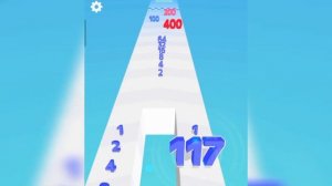 Satisfying mobile game/ Number Master: Run and Merge - number run 3d gameplay Mex level part 21