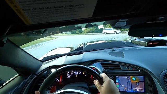 POV DRIVE IN MY INSANE C7 CORVETTE ZR1! смотреть онлайн
