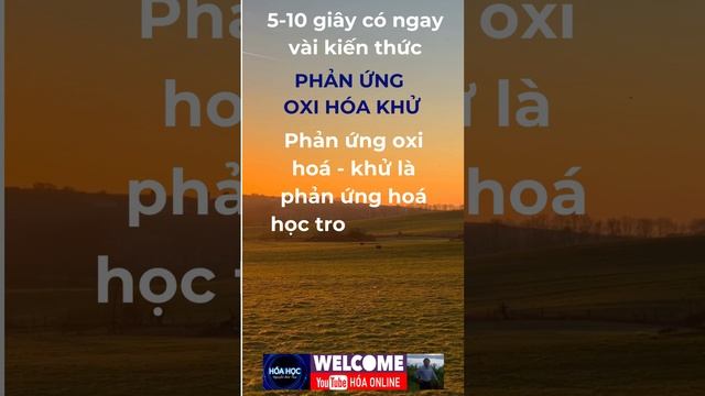 #HÓA ONLINE #HÓA 10 #PHẢN ỨNG OXI HÓA KHỬ #NGUYỄN ĐỨC TOẠI #0968000234 смотреть онлайн