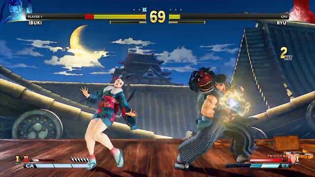 STREET FIGHTER V Ibuki vs Ryu смотреть онлайн