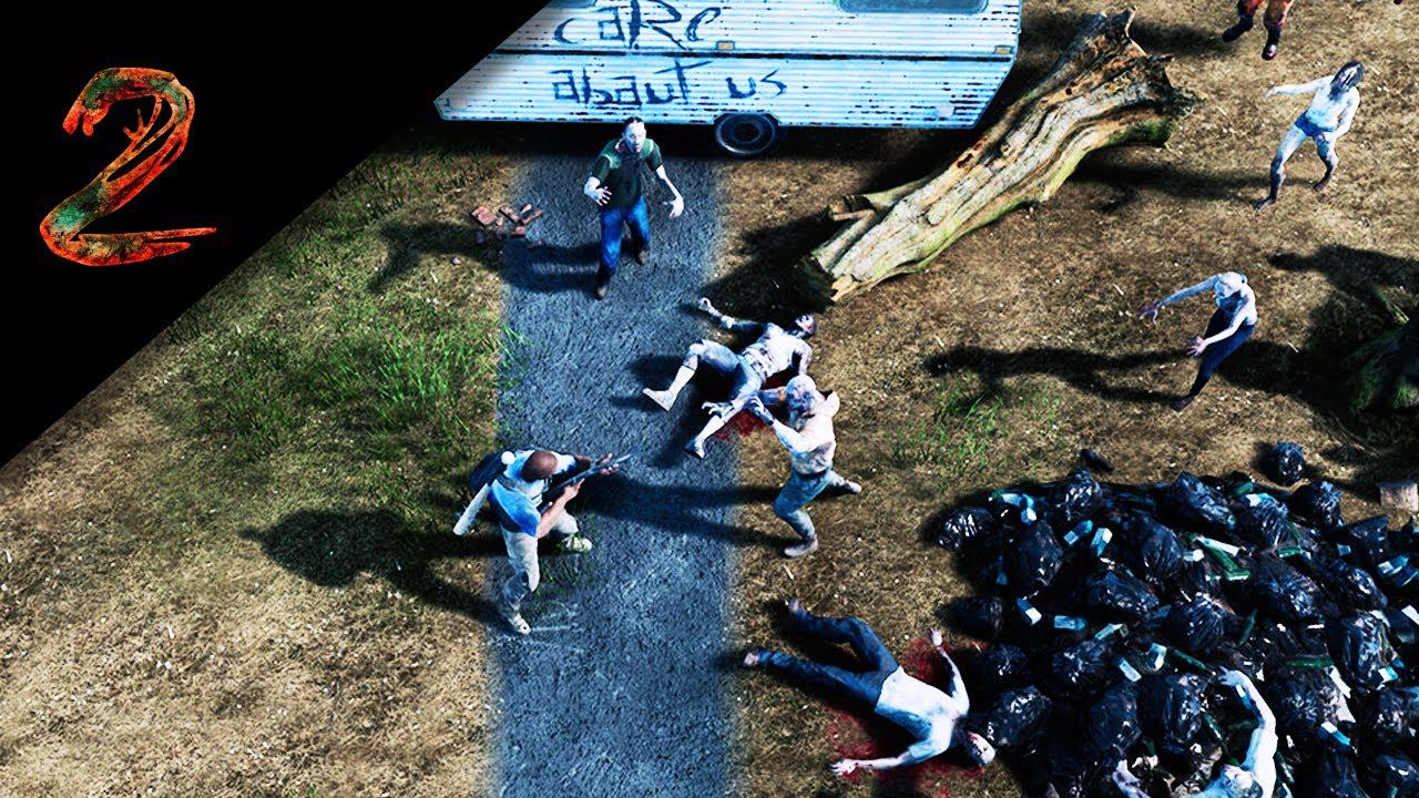 Строим базу, задача выжить | HumanitZ #стрим 2