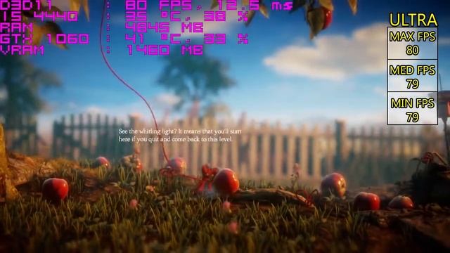 Unravel - 1080/4K Ultra GTX 1060 6GB Intel Core i5 4440 12GB RAM смотреть онлайн