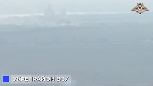 Опорный пункт на молочной ферме в дыму - танки и артиллерия 5 бригады разгромили укрепрайон ВСУ смотреть онлайн