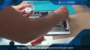 Жидкая термопрокладка K5 PRO / Применение и результат