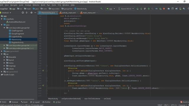 PE Group Chat Application Part 4 Working with menu and Creating Groups смотреть онлайн