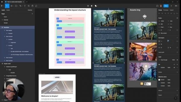 Figma101 - How To Create Responsive Email Template Design in Figma. Quick and Easy