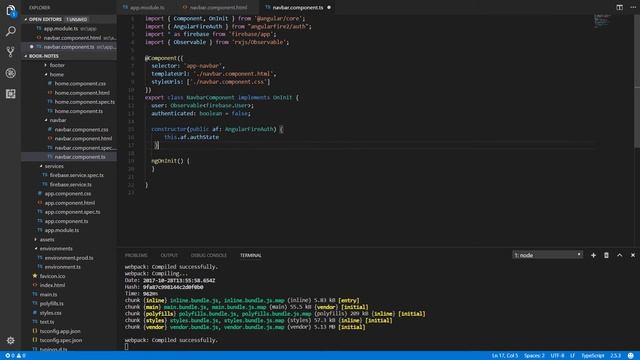 27. #FIREBASE AUTHENTICATION - Angular 4+ with Firebase & Material Design смотреть онлайн