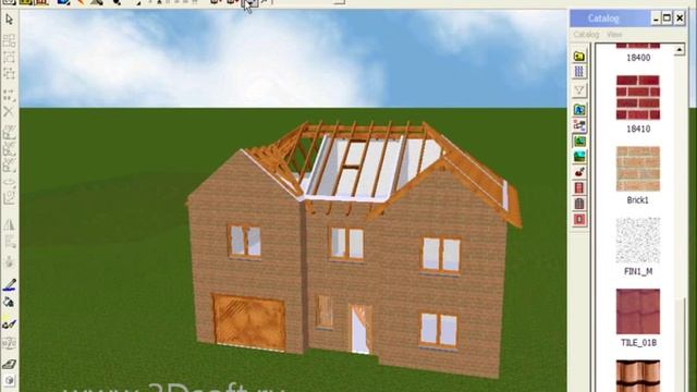 Как спроектировать дом в 3D смотреть онлайн