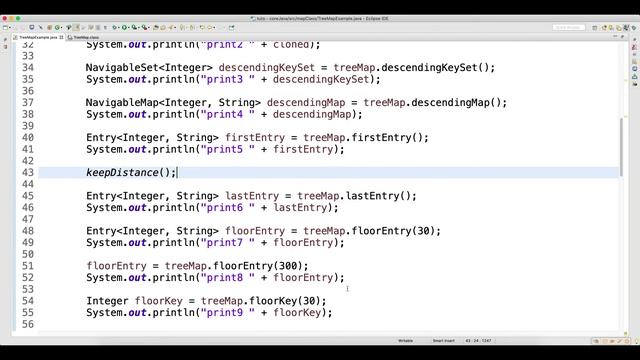 TreeMap Specific Methods Video-75 смотреть онлайн