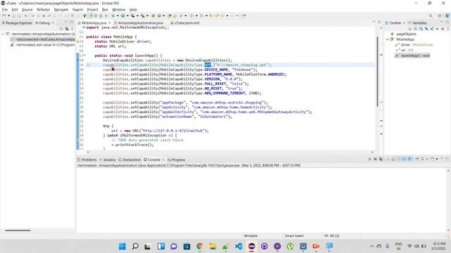 Don't mention .apk file in Desired Capability || Appium || Tamil смотреть онлайн