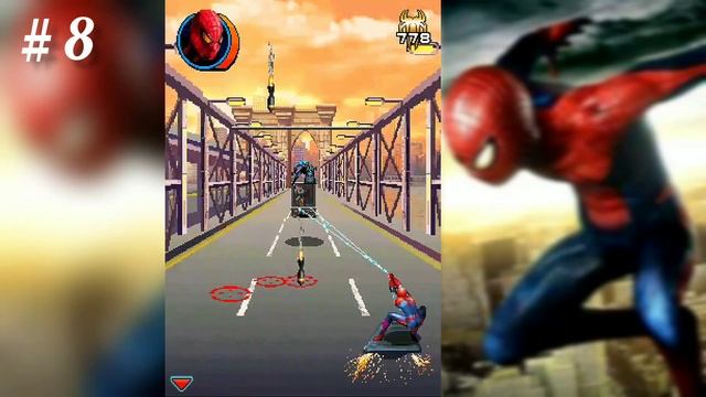 THE AMAZING SPIDER-MAN (Java Game) #8 Perseguindo Venom смотреть онлайн