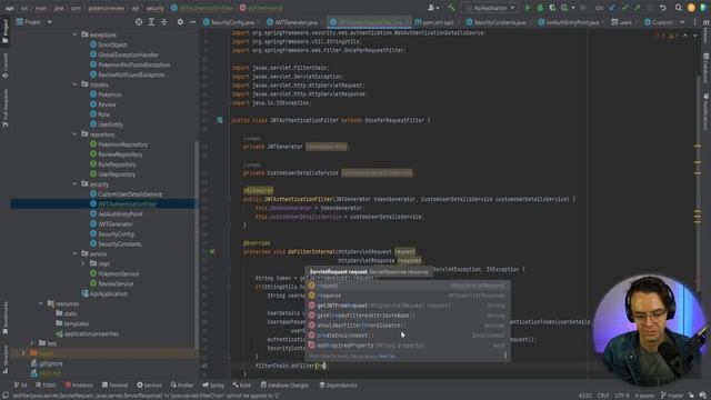 Spring Boot Security - JWT Filter смотреть онлайн