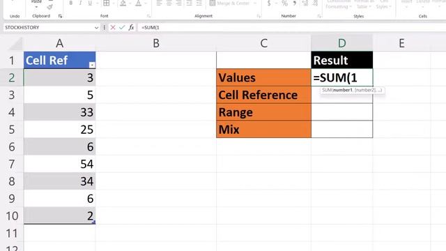 How To Use Excel Sum Function in 60 Sec | Excel Tutorial for Everyone смотреть онлайн