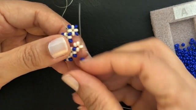 How To : Beading Stitch : Pondo Stitch