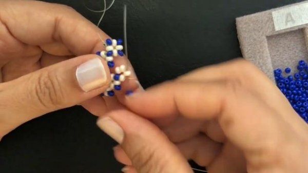 How to : Beading Stitch : Pondo Stitch
