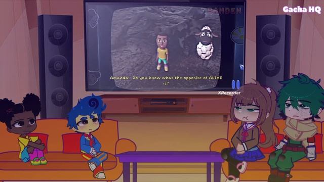 Aware Characters React To Each Other | Amanda The Adventurer | Welcome Home | My Hero Academia | MH смотреть онлайн