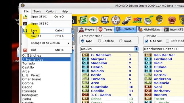 Añadir a J.Hernandez (chicharito) al PES 2009 смотреть онлайн
