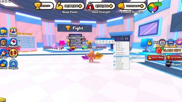 БАГ НА ЯЙЦА + АФТО ФАРМ и Бесплатные ГЕЙМПАССЫ в НОВОМ ОБНОВЛЕНИИ Arm Wrestle Simulator Roblox! смотреть онлайн