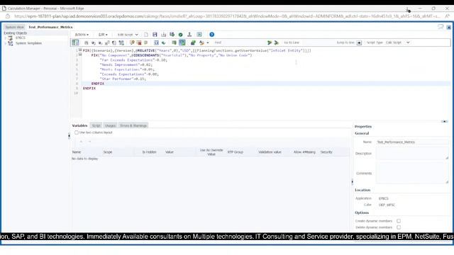 Oracle EPBCS Custom Workforce Planning | Oracle Out of the Box Workforce Planning Customization BIS смотреть онлайн