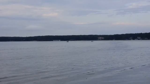 На матрасе за гидроциклом по озеру Иртяш - 2