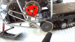 #Мини снегоход своими руками##Самодельный снегоход#