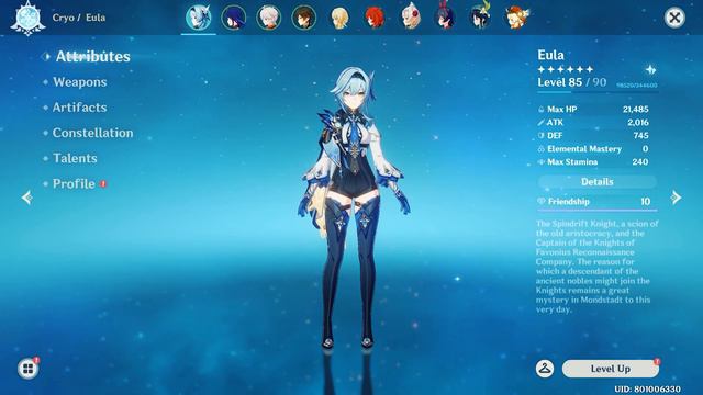 Akuoumaru Vs Snow-Tombed Starsilver | Eula's Weapons (Comparison) | Pure Damage Output смотреть онлайн