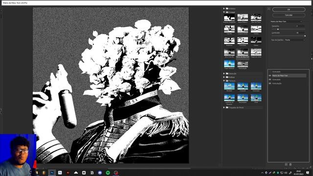 Como criar o EFEITO HALFTONE [Photoshop 23] смотреть онлайн
