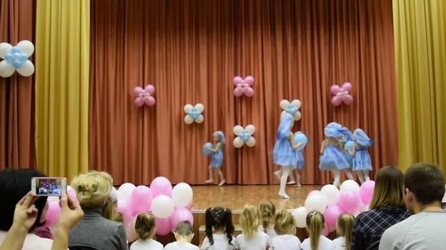 Дошкольное отделение № 1 танец Капельки смотреть онлайн