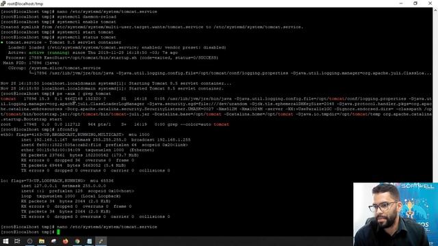 WEBINAR Implementando Servidor WEB JAVA com TOMCAT no LINUX CENTOS 7 смотреть онлайн
