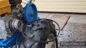 Мотоблок НЕВА замена ремня перестановка переднего шкива для уменьшения хода движения не получилось