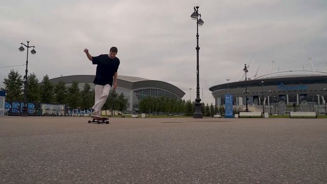 Longboard KOSTON SunBurst Dancing & Freestyle/Лонгборд для дэнс и фристайла Костон Созвездие смотреть онлайн