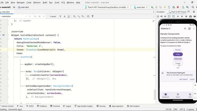 Bringing Your Flutter App to Life with Material Design 3 смотреть онлайн