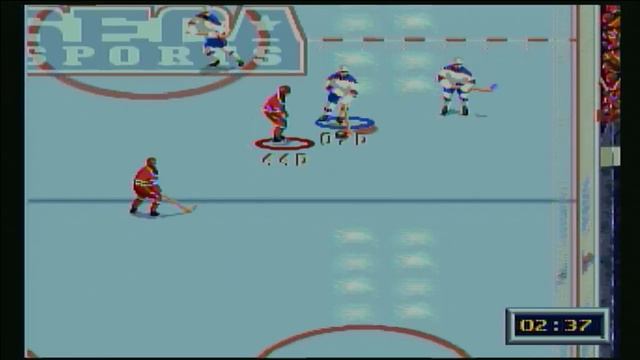 NHL All-Star Hockey '95 - Season - Detroit Red Wings @ New York Islanders (Oct 15) смотреть онлайн