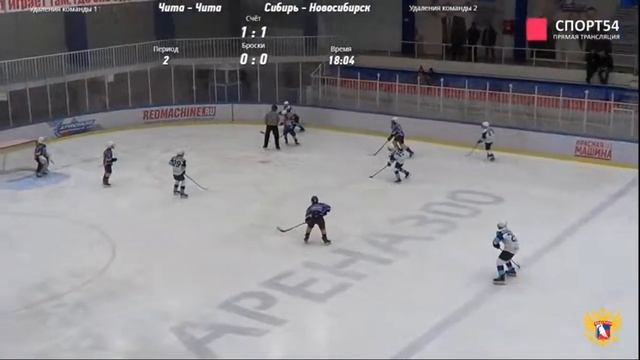 Первенство СФО по хоккею среди юношей до 12 лет. "Чита" (Чита) -"Сибирь" (Новосибирск) 8 января смотреть онлайн
