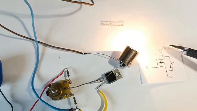 Сможет ли полевой транзистор работать на ПЕРЕМЕННОМ токе.Диммер на MOSFET смотреть онлайн