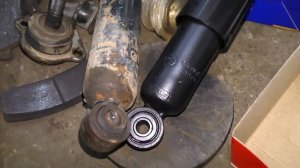 Нива, замена передних амортизаторов