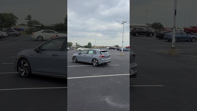 2024 VW Golf GTI S in Moonstone Gray! смотреть онлайн