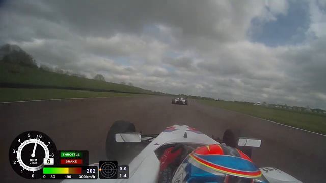 MSA Formula F4 10.5.15 Thruxton Race 3 Josh Smith onboard by Shuntmonkey смотреть онлайн