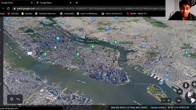 Understanding Map of New York City in 3D I Difference Between New York State & New York City смотреть онлайн