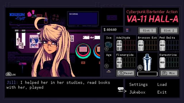 VA-11 Hall-A: Cyberpunk Bartender Action: Flawless Service - Day 16: Mysterious 64 смотреть онлайн