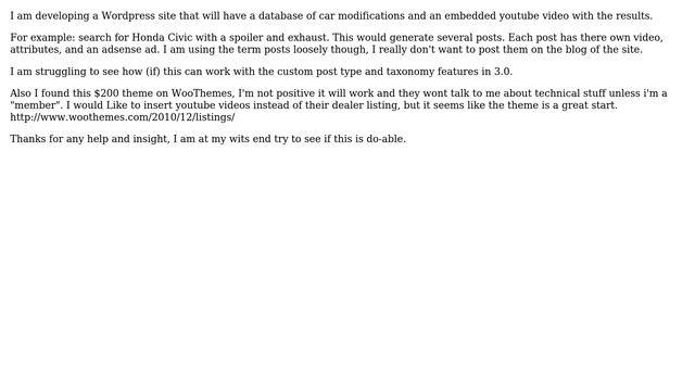 Wordpress: Having trouble understanding custom post type and taxonomy :/ смотреть онлайн