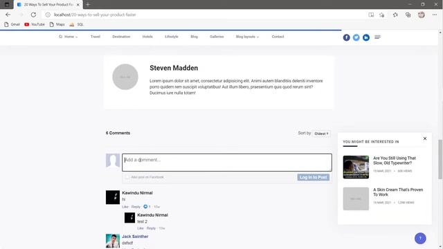 Blog or Contents | PHP Projects смотреть онлайн