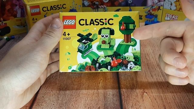 Обзор двух наборов LEGO Classic смотреть онлайн