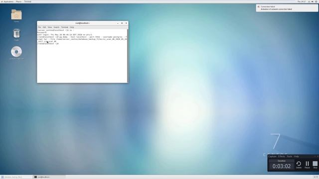 PostgreSQL Backup Banco de Dados no Terminal CentOS смотреть онлайн