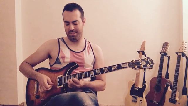 The Show Must Go On 🎸 SOLO Electric Guitar Cover [w/ TABS!]