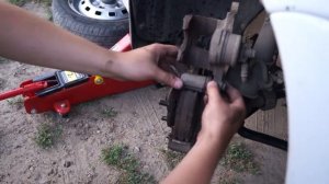 замена тормозных колодок на матизе