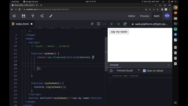 async , await , promise جاوا اسکریپت به زبان ساده смотреть онлайн
