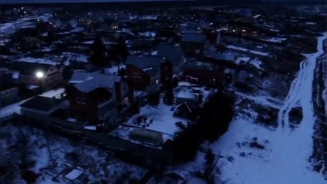 СРАВНИ ДЕНЬ И НОЧЬ С КВАДРАКОПТЕРА DJI MAVIC 2 ZOOM Володарск, Нижегородская область, Россия смотреть онлайн