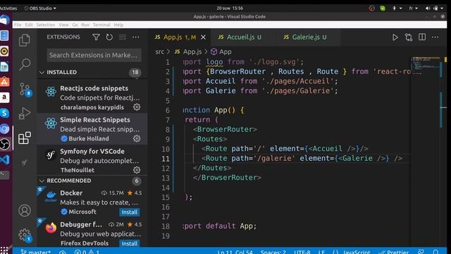 La Navigation Avec ReactJs смотреть онлайн